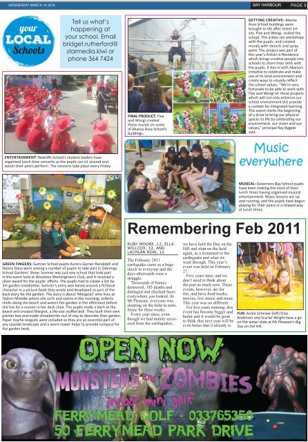 Bay Harbour: March 16, 2016