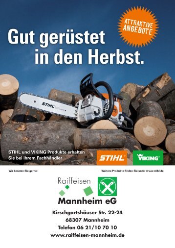 Das STIHL KombiSystem - Raiffeisen Mannheim