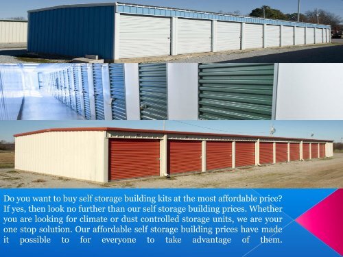 Storage Buildings