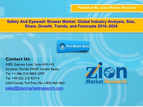 Global Safety And Eyewash Shower Market, 2016–2024