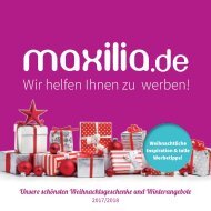 Maxilia.de - Weihnachtskatalog