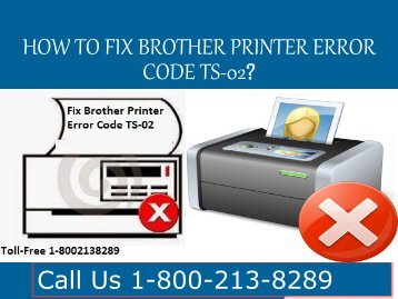 How to Fix Brother Printer Error Code TS-02