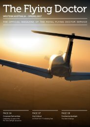 The Flying Doctor Magazine. Spring Edition 2017.