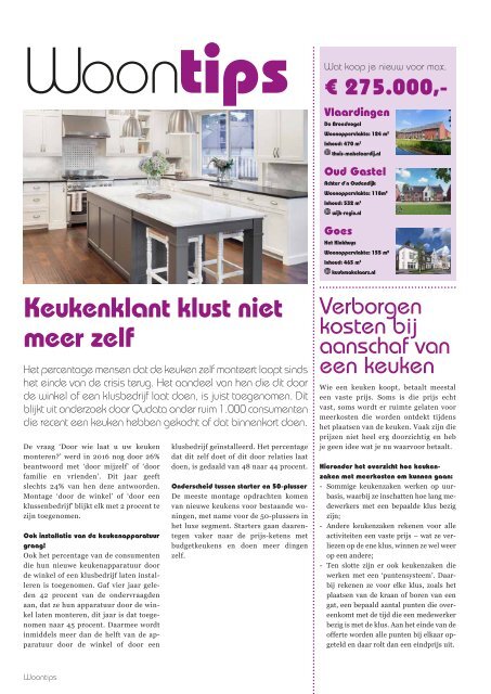 WonenDoeJeZo Noord-Oost Nederland, #november 2017