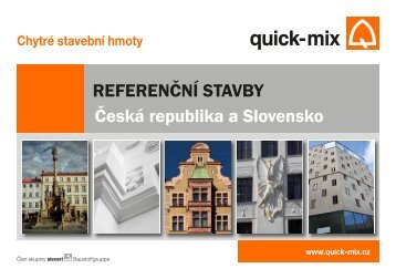 Referenční stavby Česká republika a Slovensko