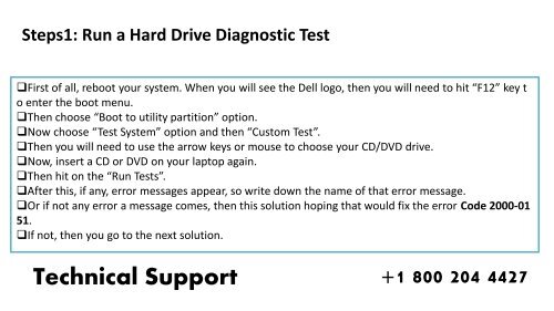 How to Fix Dell Error Code 2000-0151