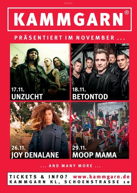 POPSCENE Oktober 10/17