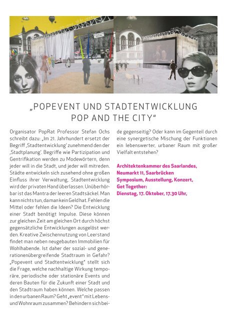 POPSCENE Oktober 10/17