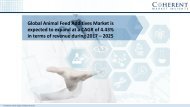 Animal Feed Additives Market