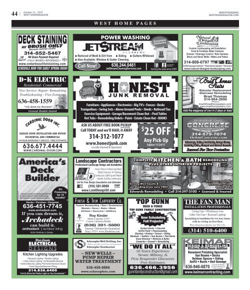 West Newsmagazine 10-11-17