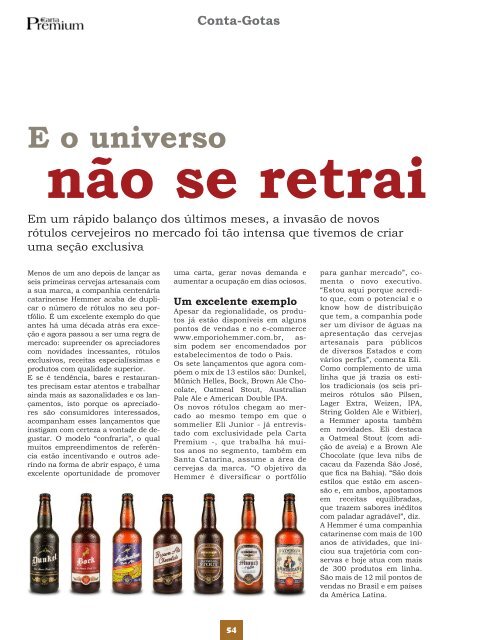 Revista Carta Premium - 4a edição (São Paulo, Brazil)