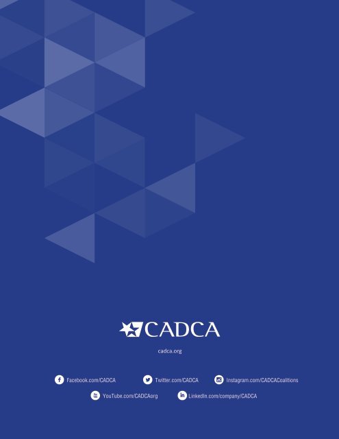 CADCA 2016 Annual Report