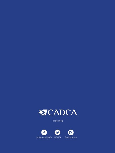 CADCA 2015 Annual Report