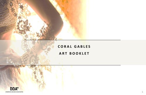 Coral Gables - Art Booklet