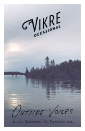 The Fall Occasional by Vikre Distillery