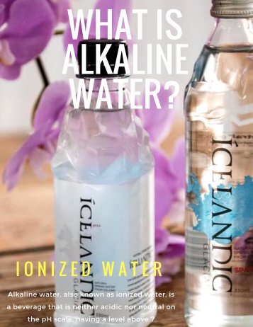 What is Alkaline Water