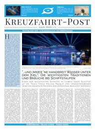 EURESAreisen Kreuzfahrt-Post - Ausgabe Oktober 2017