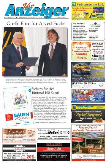 Ihr Anzeiger Bad Bramstedt 40 2017