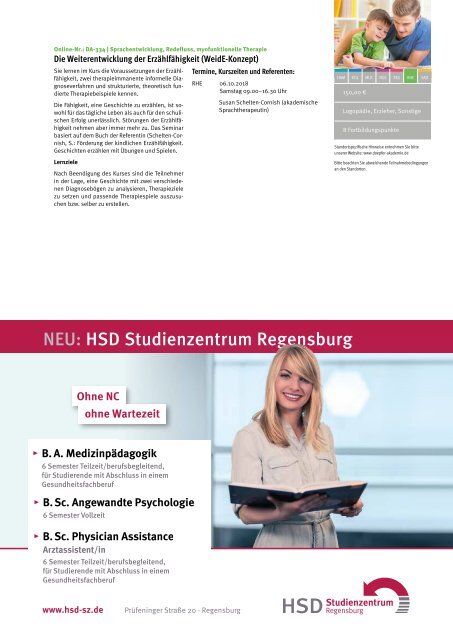 Döpfer Akademie Fortbildungskatalog 2018