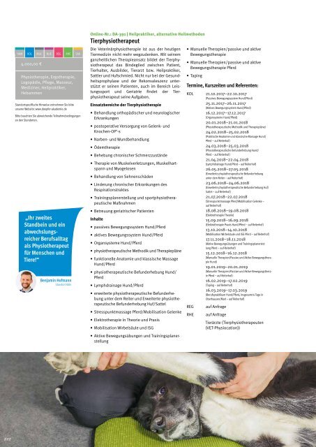 Döpfer Akademie Fortbildungskatalog 2018