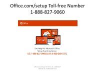 Office.com/setup - 1-888-827-9060 Office Com Setup