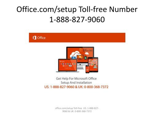 Office.com/setup - 1-888-827-9060 Office Com Setup