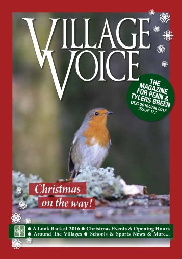 Village Voice Dec 2016 / Jan 2017 Issue 177