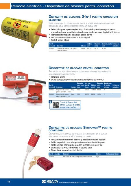 Sisteme se siguranta LockOut Tagout