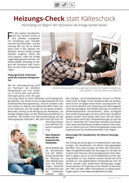 BauLokal.de Magazin 3/2017 Märkischer Kreis