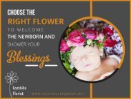 Calgary Florists - Floral Arrangement for Newborn Babies