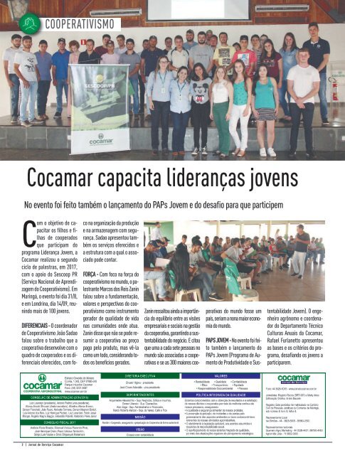 Jornal Cocamar Outubro 2017