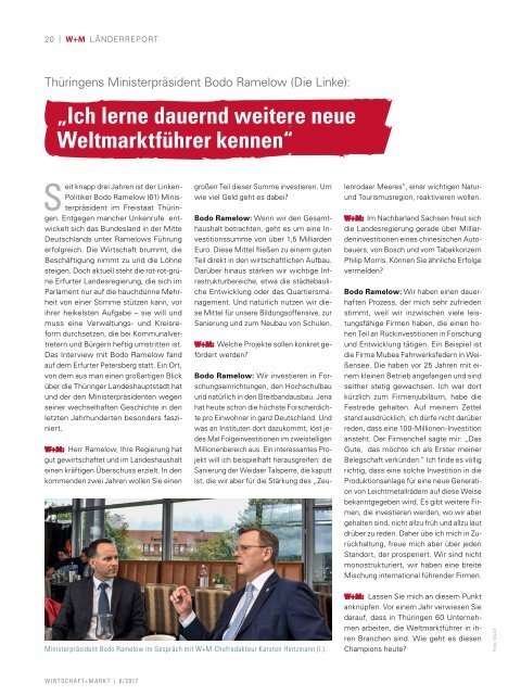 WIRTSCHAFT+MARKT 06/2017