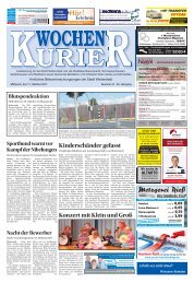 Wochen Kurier 11 18 Lokalzeitung Fur Weiterstadt Und Buttelborn