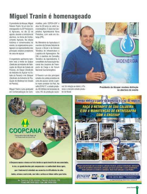 Jornal Paraná Outubro 2017