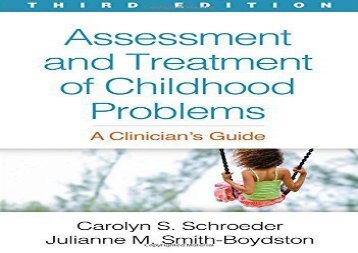Assessment-and-Treatment-of-Childhood-Problems-Third-Edition-A-Clinician-s-Guide