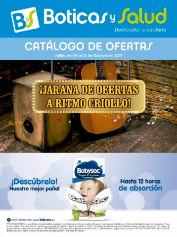 Catálogo de Promociones - Octubre 2017 BYS