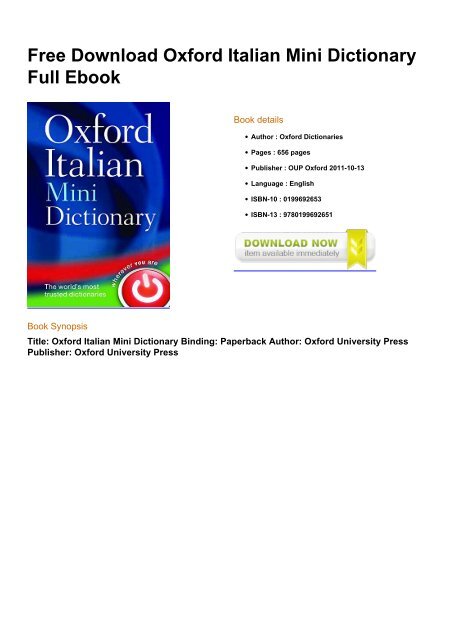 eBook Italian Conversation Free To Download