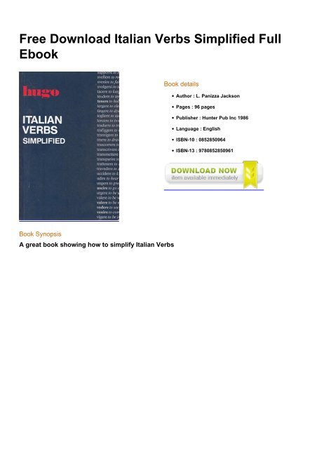 eBook Italian Conversation Free To Download