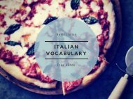 eBook Italian Vocabulary Free To Download