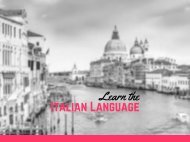 eBook Learn Basic Italian Language Free To Download