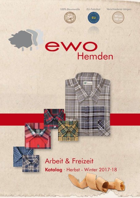 ewo Hemden Katalog Herbst / Winter 2017 / 2018