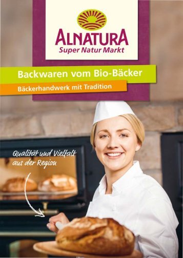 Alnatura Backwaren vom Bio-Bäcker