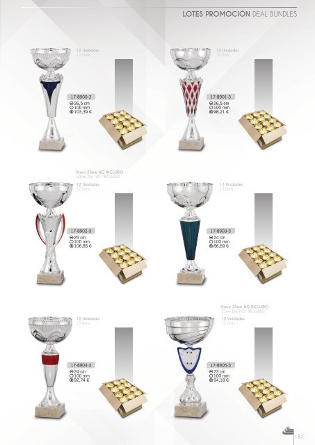 Catálogo de trofeos