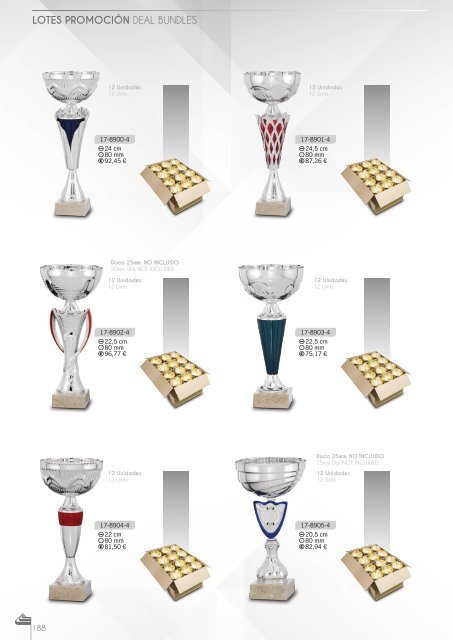 Catálogo de trofeos