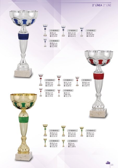 Catálogo de trofeos