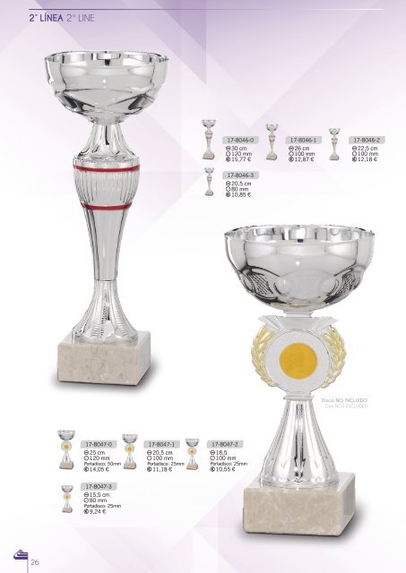 Catálogo de trofeos