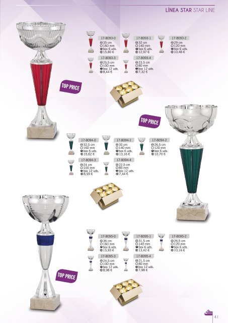 Catálogo de trofeos