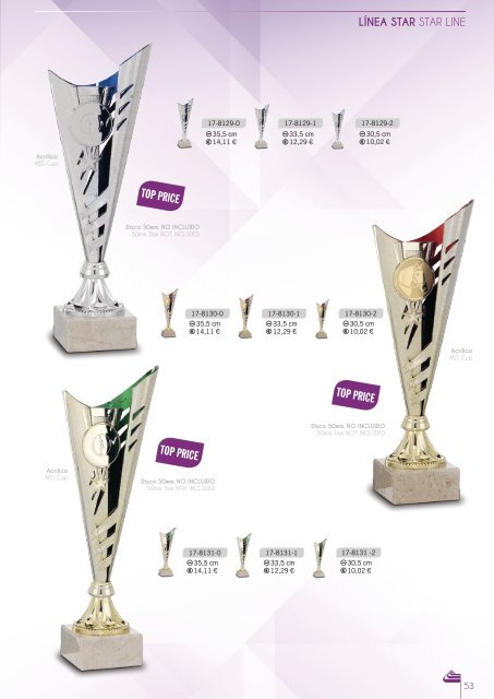 Catálogo de trofeos