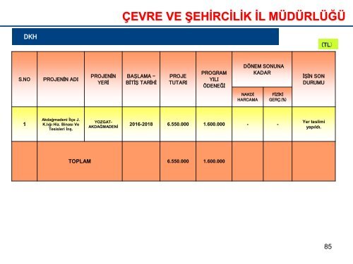 KAMU YATIRIMLARI 11 EKİM PDF