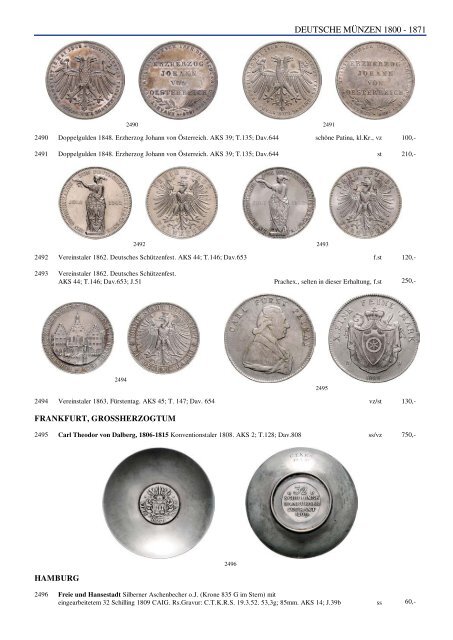 79. Auktion - Münzen & Medaillen - Emporium Hamburg